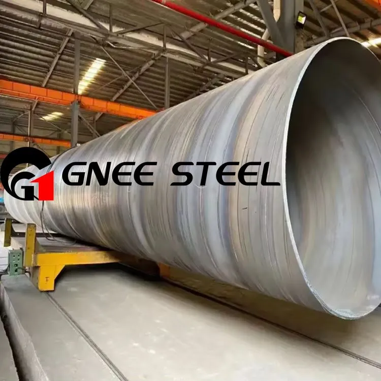 ASTM A53 SSAW Kabòn Steel Tib