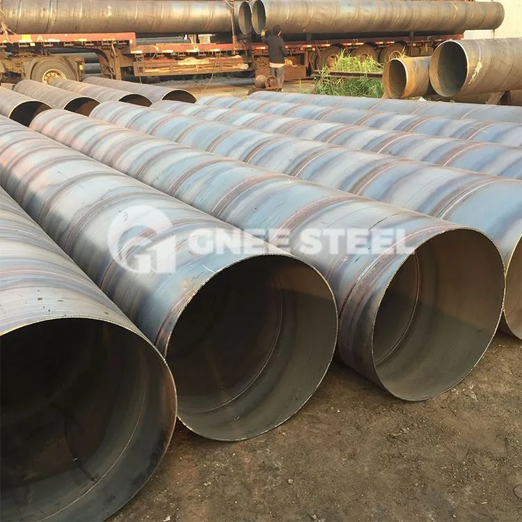 AWWA C200 espiral Steel tiyo