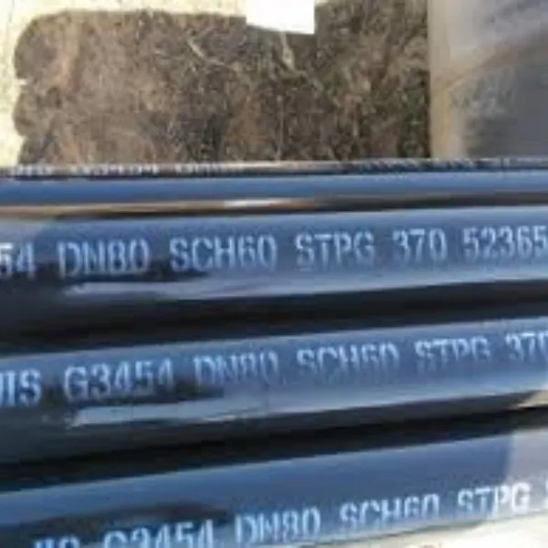 JIS G3455 STPG370 Kabòn Steel Tiyo