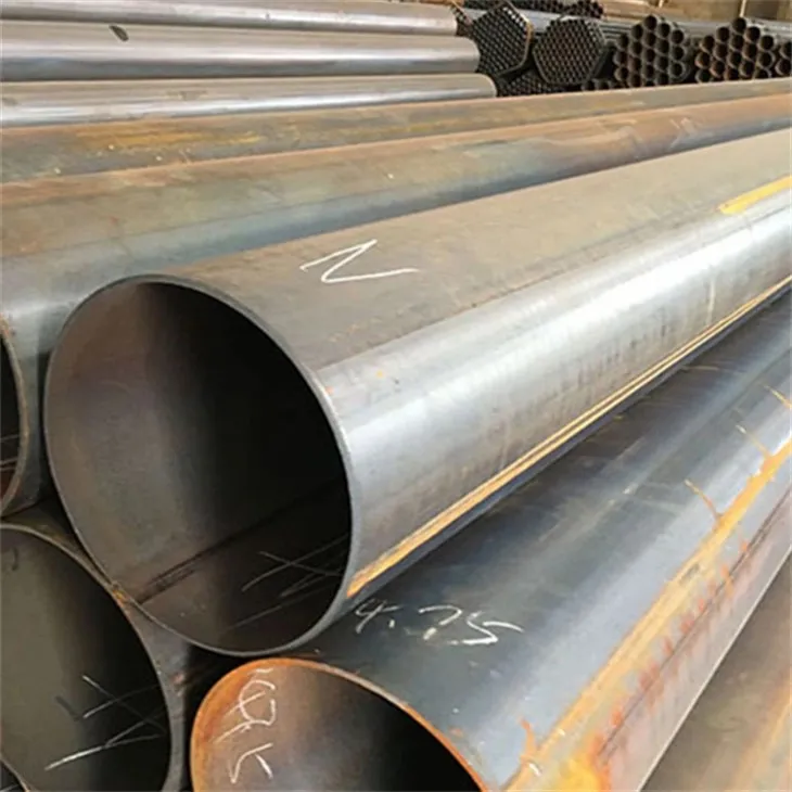 Q235b Materyèl ERW soude Steel Tib
