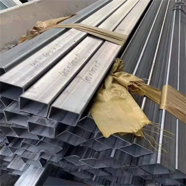 Rektangilè Ast52 Kabòn Steel Tib Kare