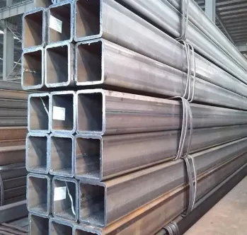 S235JR soude rektangilè estriktirèl Steel tiyo