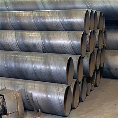 Q235 SSAW Kabòn Steel tiyo Spiral Steel tiyo