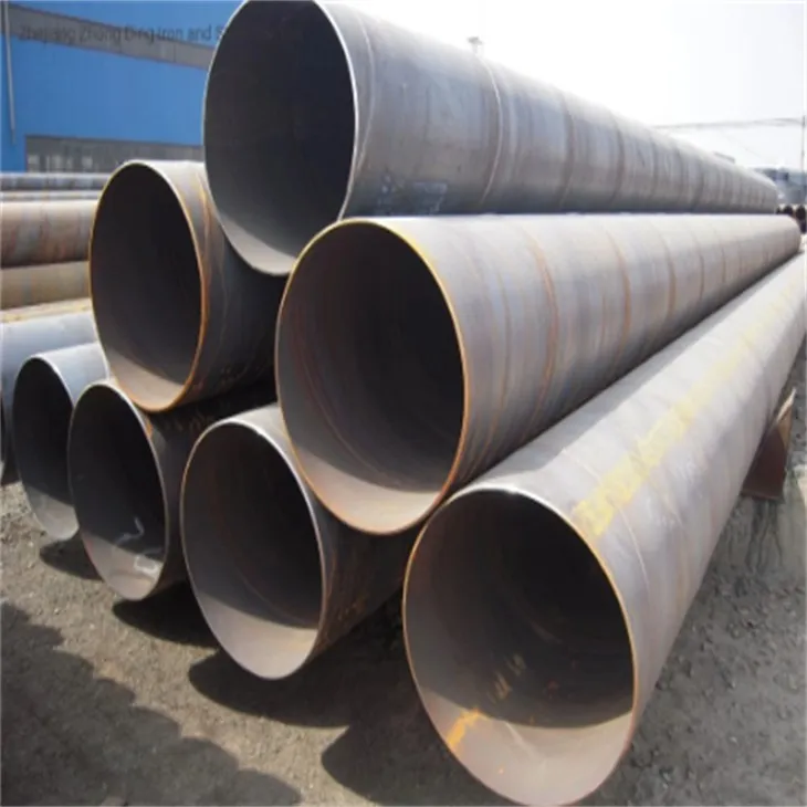 Espiral soude API lwil oliv ak gaz Steel tiyo