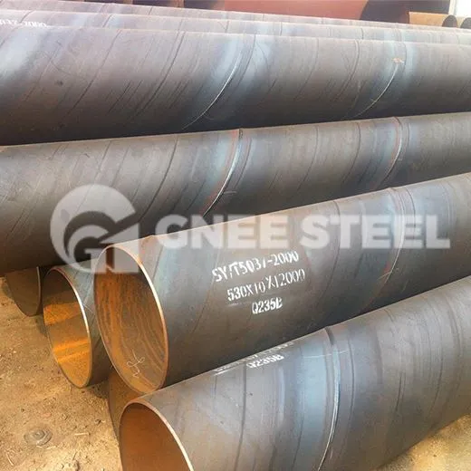 SSAW Tiyo API 5L X80 Kabòn Steel Tiyo