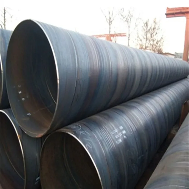 Weld espiral kalite kabòn soude san pwoblèm espiral asye tiyo